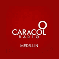 Logo Caracol Radio en vivo Medellín 750 AM - 90.3